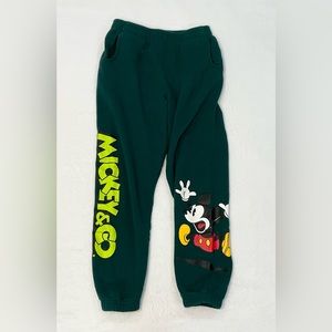 Disney Mickey Mouse Jogger Pants – Mickey & Co. Multicolored Men’s SZ XS